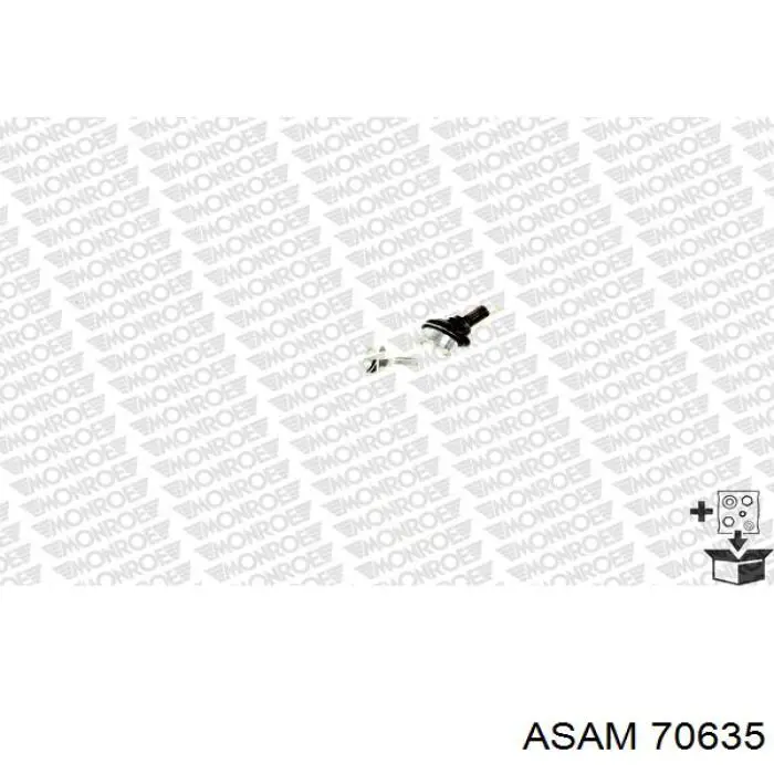 Стійка стабілізатора, переднього, права Asam 70635 ціна, від 7.78 USD