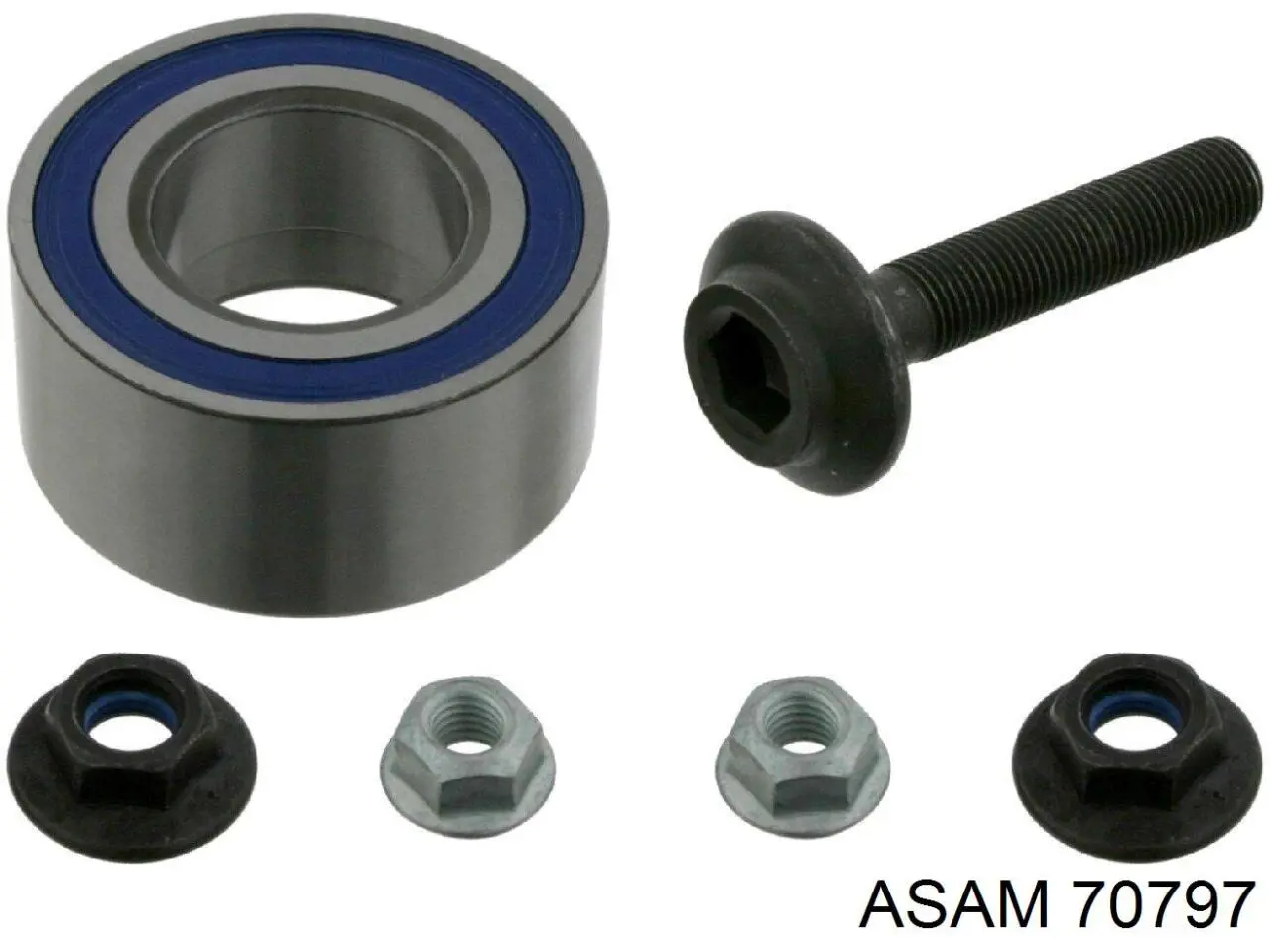 Підшипник маточини задньої Asam 70797 ціна, від 18.95 USD