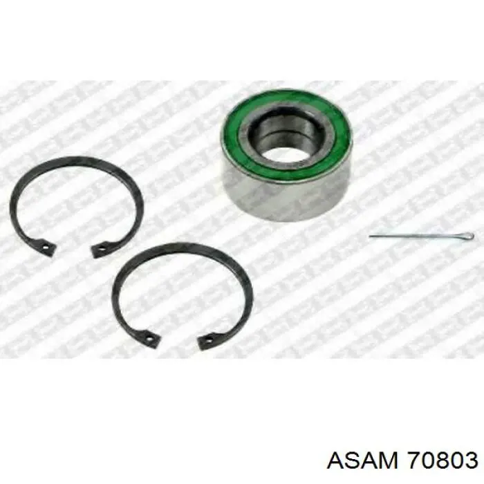 Комплект підшипник маточини передньої Asam 70803 ціна, від 12.27 USD