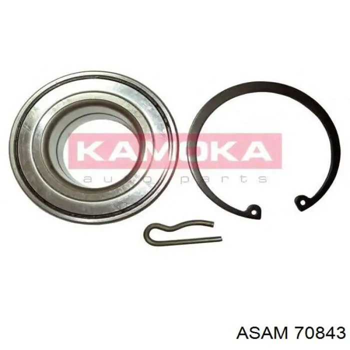 Комплект підшипник маточини передньої Asam 70843 ціна, від 17.08 USD