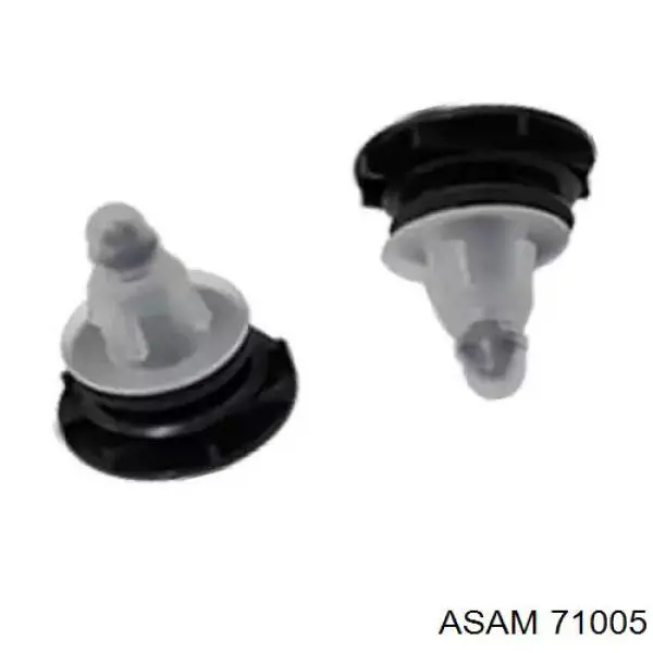 Кліпса (пістон) кріплення молдинга двері Asam 70980 ціна, від 0.27 USD