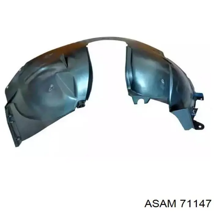 Підкрилок заднього крила, лівий задній 71147 Asam