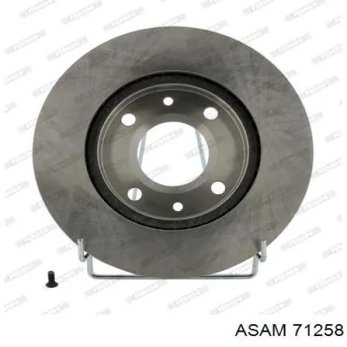 Диск переднього гальма Asam 71258 ціна, від 21.04 USD