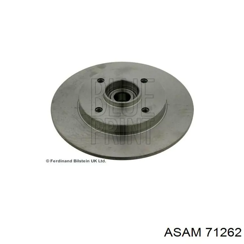 71262 Asam диск гальмівний задній