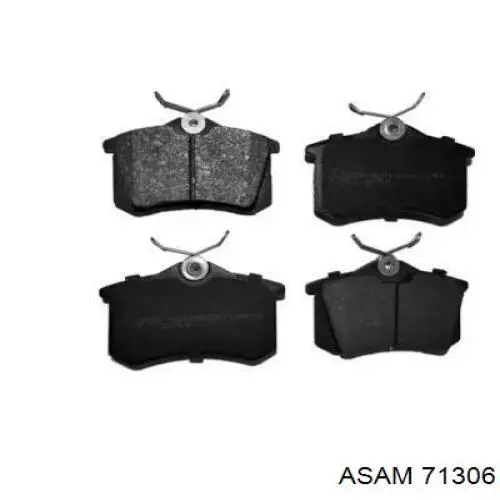 Купити 71306 Asam Задні колодки