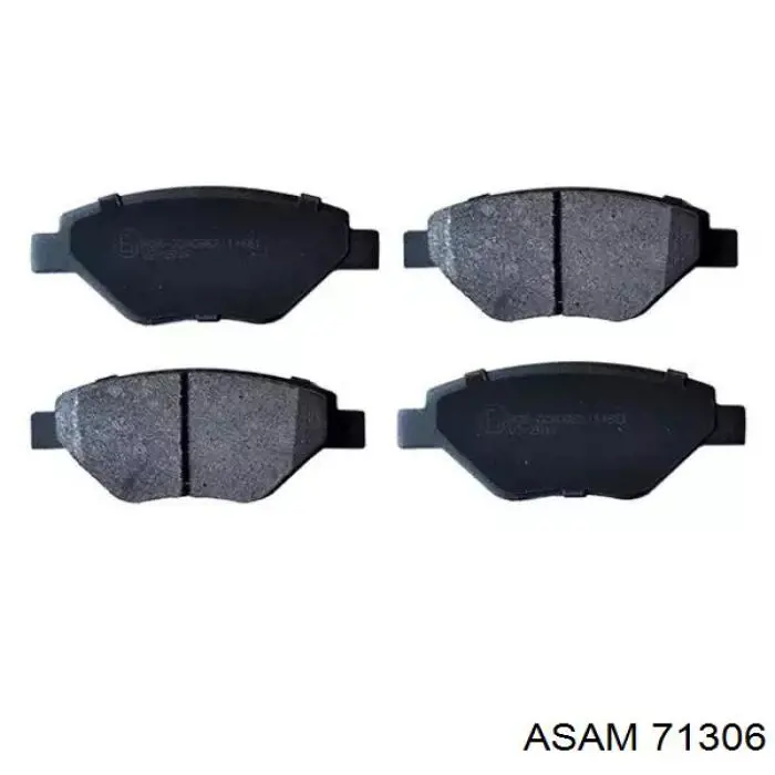 Задні гальмівні колодки Asam 71306 ціна, від 12.21 USD
