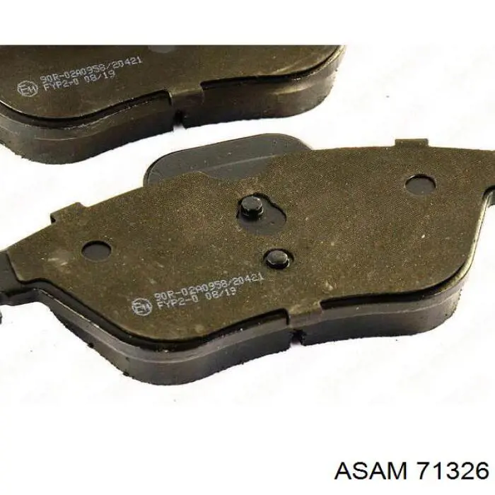 Гальмівні колодки Asam 71326 ціна, від 18.54 USD