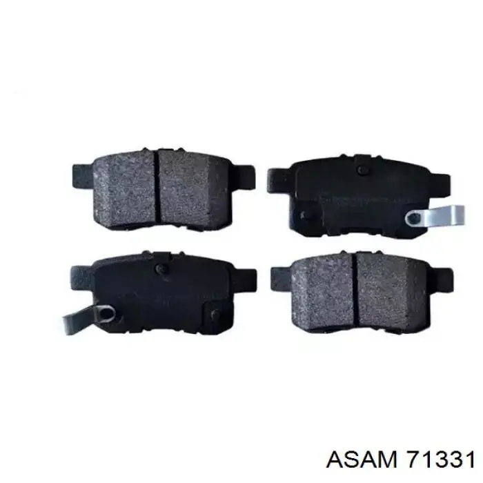 Задні гальмівні колодки Asam 71331 ціна, від 13.88 USD