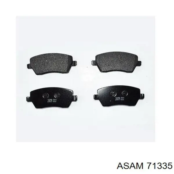 Гальмівні колодки Asam 71335 ціна, від 16.25 USD