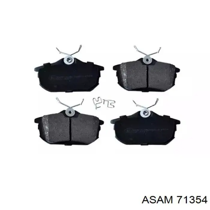 Задні гальмівні колодки Asam 71354 ціна, від 16.08 USD