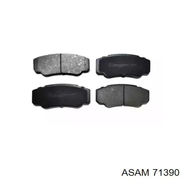 Задні гальмівні колодки Asam 71390 ціна, від 14.19 USD