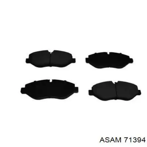 71394 Asam Передні гальмівні колодки