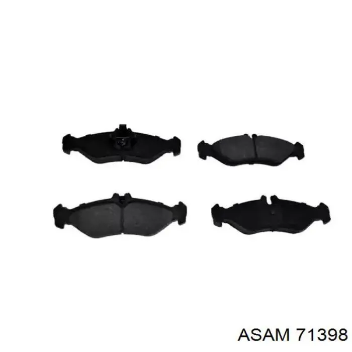 Задні гальмівні колодки Asam 71398 ціна, від 13.44 USD
