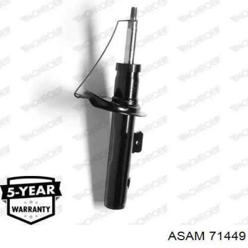 Амортизатор передній, правий Asam 71449 ціна, від 37.21 USD