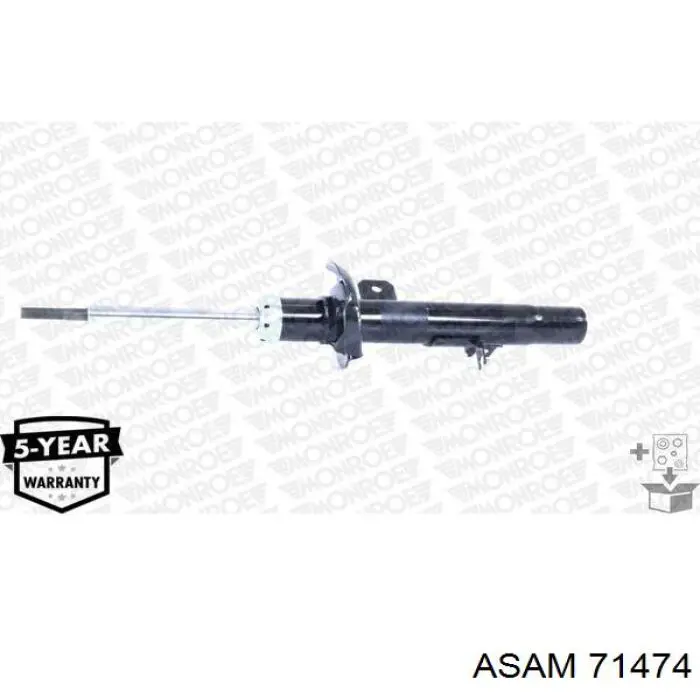 Амортизатор передній, правий Asam 71474 ціна, від 28.24 USD
