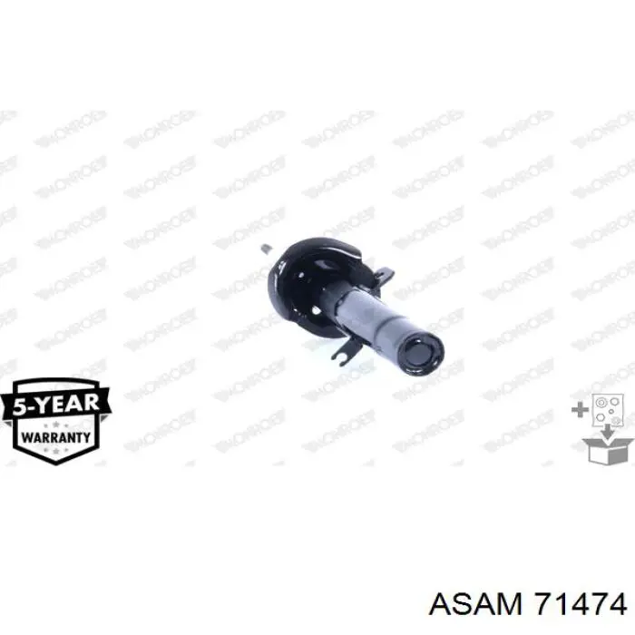 Купити 71474 Asam Амортизатор передній, правий
