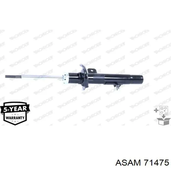 Амортизатор передньої підвіски, лівий Febest 2507G011FL ціна, від 44.61 USD
