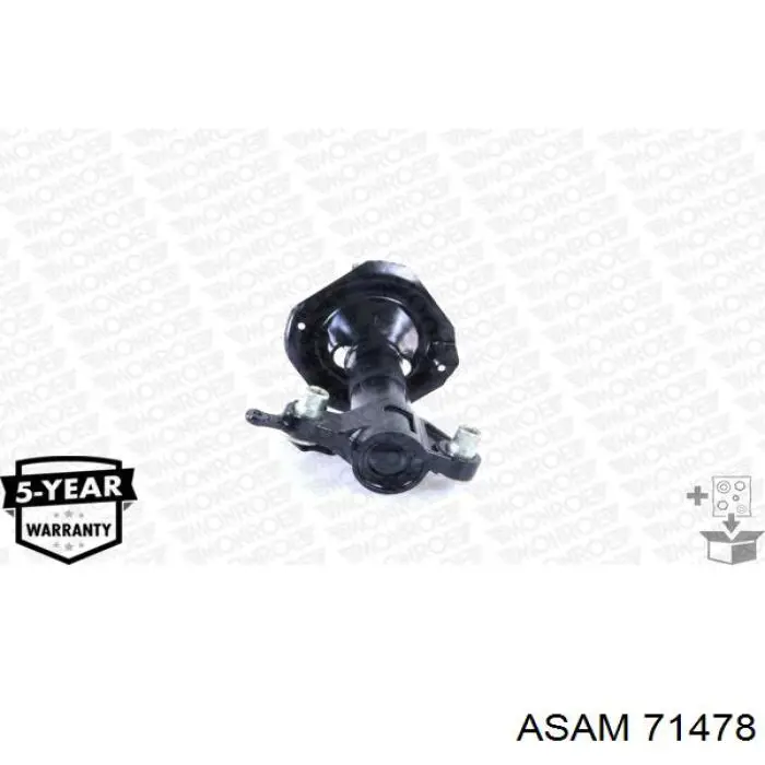 Амортизатор передній, правий Asam 71478 ціна, від 53.89 USD