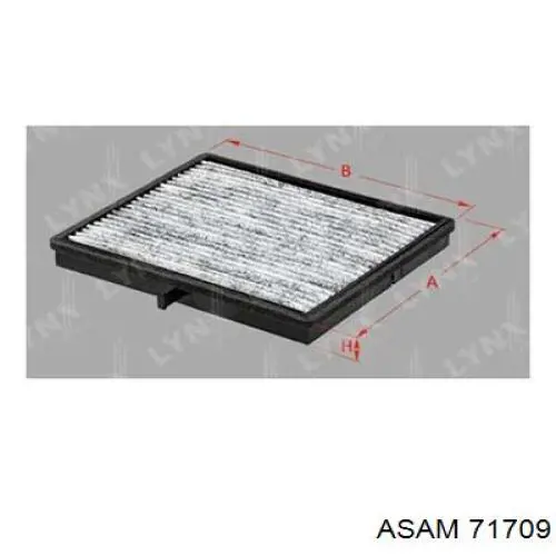 Фільтр повітряний обігрівача Asam 71709 ціна, від 4.56 USD