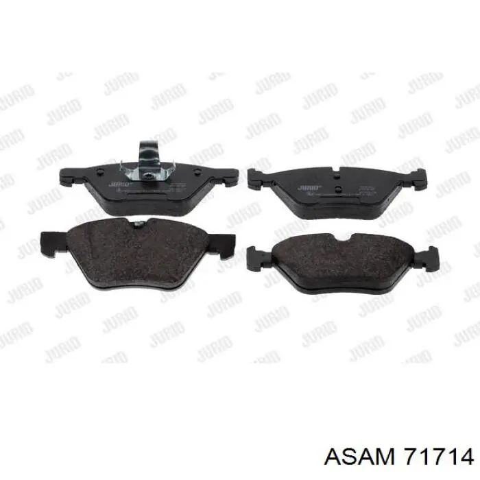 Задні гальмівні колодки Asam 71714 ціна, від 12.46 USD