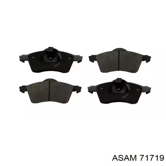Гальмівні колодки Asam 71719 ціна, від 18.53 USD