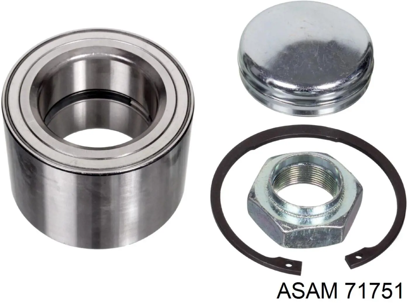 Купити 71751 Asam Підшипник ступиці передньої