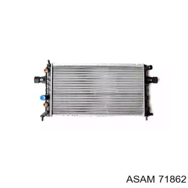 71862 Asam радіатор охолодження двигуна