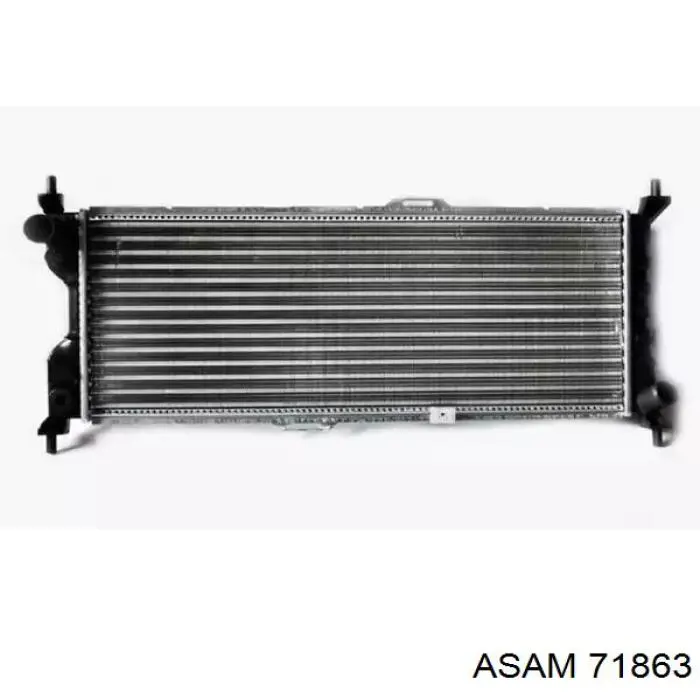 71863 Asam радіатор охолодження двигуна