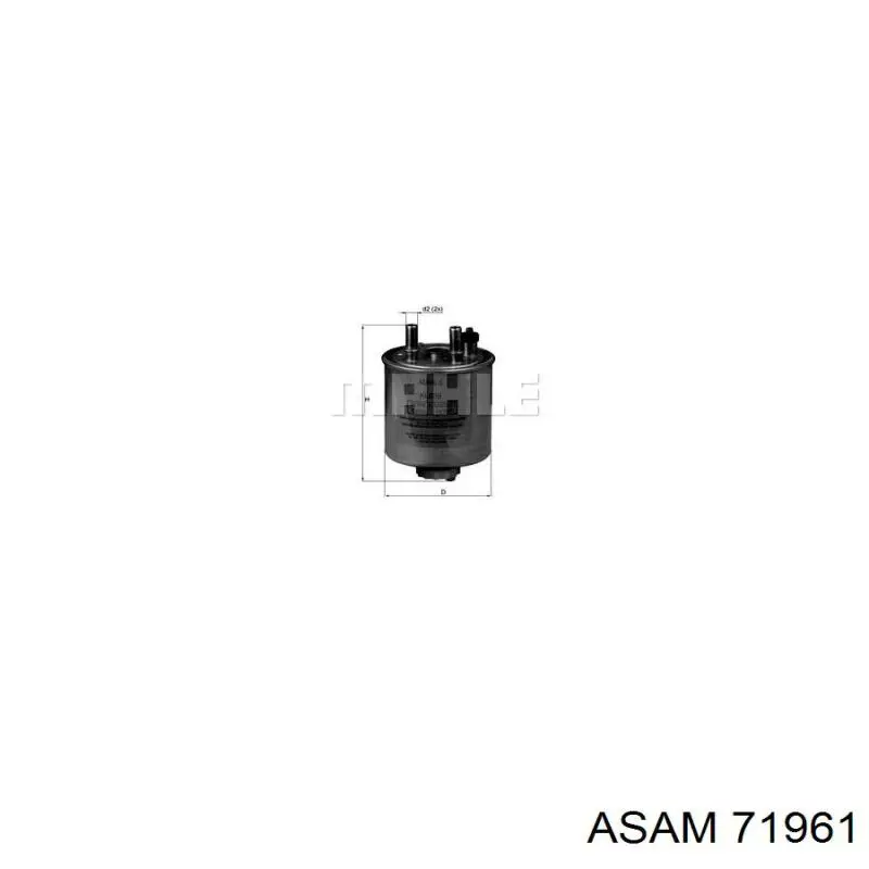 Фільтр тонкого очищення палива Asam 71961 ціна, від 11.06 USD