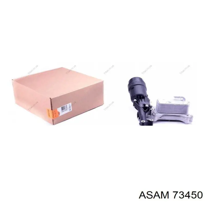Радіатор масляний Asam 73450 ціна, від 60.08 USD
