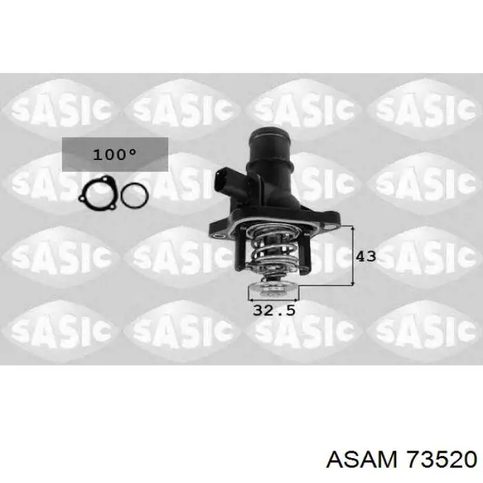 Термостат в зборі Asam 73520