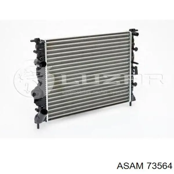 73564 Asam радіатор охолодження двигуна