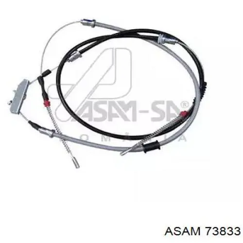 Трос ручного гальма задній, правий/лівий Asam 73833 ціна, від 8.69 USD