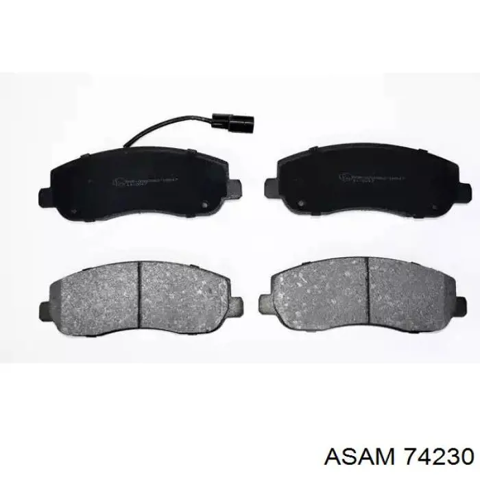 Гальмівні колодки Asam 74230 ціна, від 21.36 USD