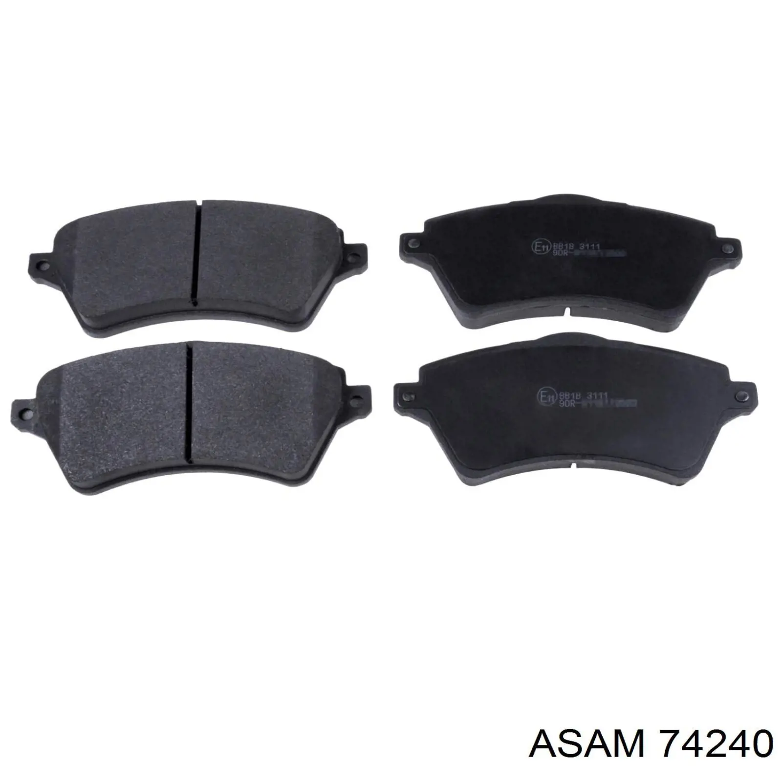 Гальмівні колодки Asam 74240 ціна, від 20.35 USD