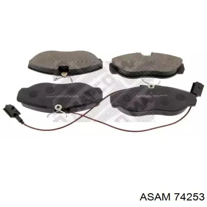 Гальмівні колодки Asam 74253 ціна, від 19.76 USD