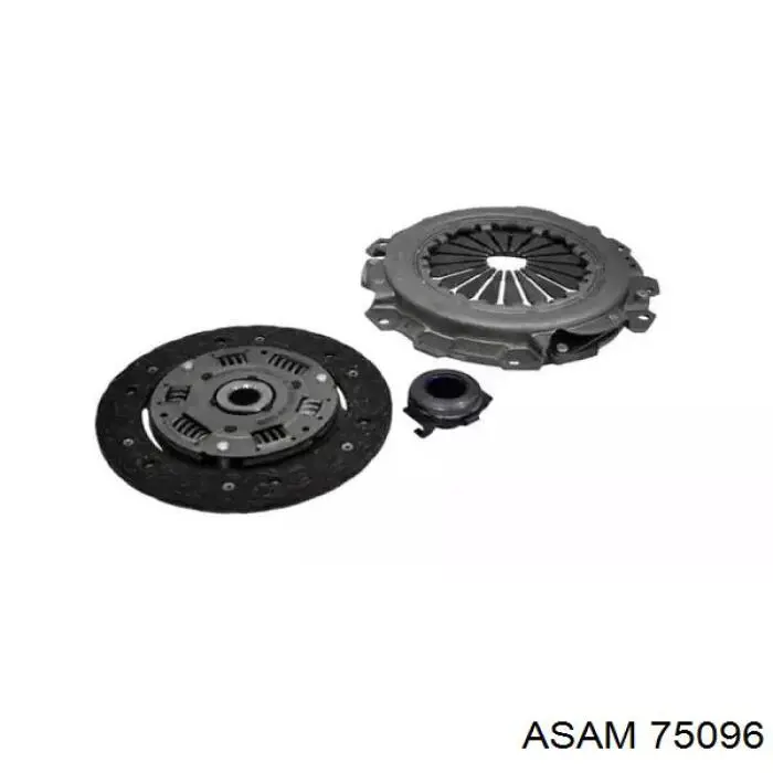 Комплект зчеплення (3 частини) Asam 75096 ціна, від 55.09 USD