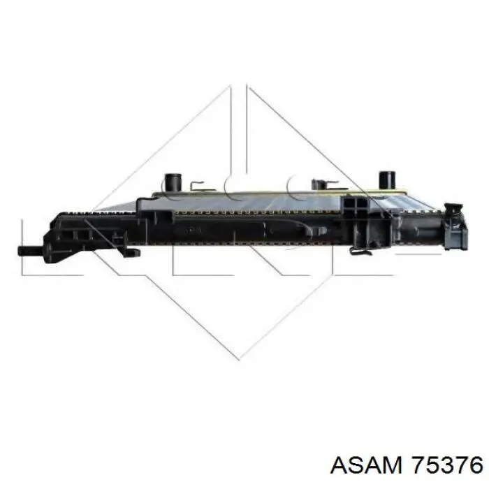 75376 Asam Радіатор охолодження двигуна
