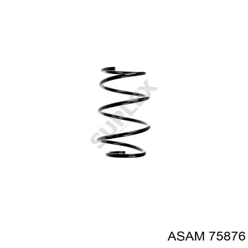 Пружина передня 75876 Asam