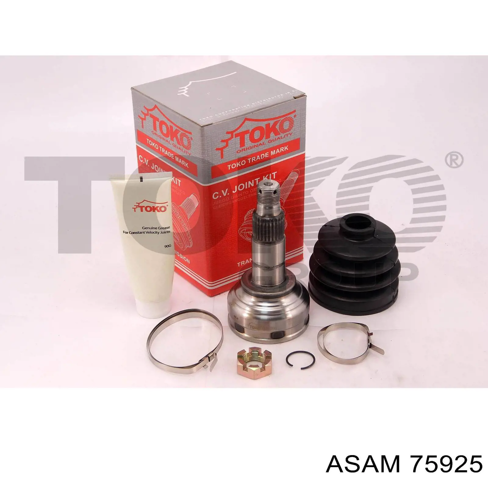 Пружина задня Asam 75925 ціна, від 13.01 USD