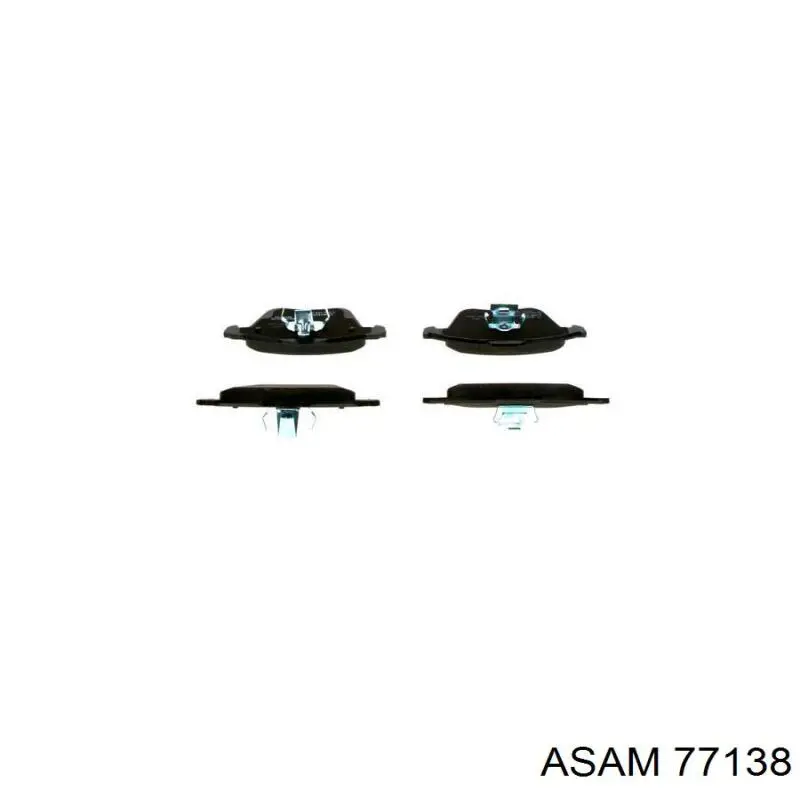 Гальмівні колодки Asam 77138 ціна, від 23.13 USD