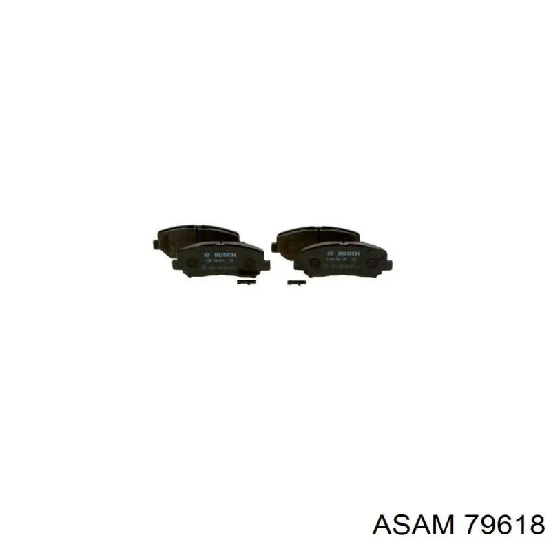 Гальмівні колодки Asam 79618 ціна, від 30.09 USD