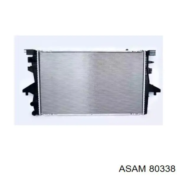 Купити 80338 Asam Радіатор двигуна
