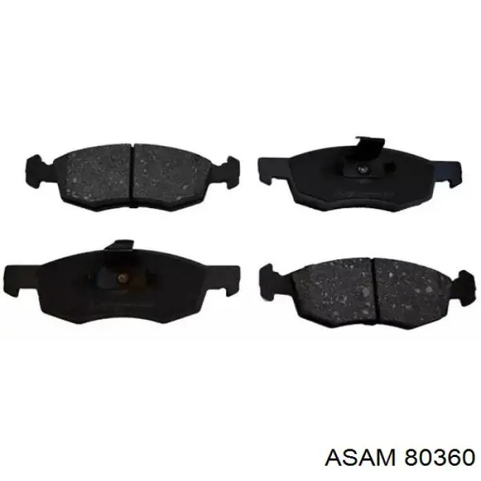 Тормозні колодки Asam 80360