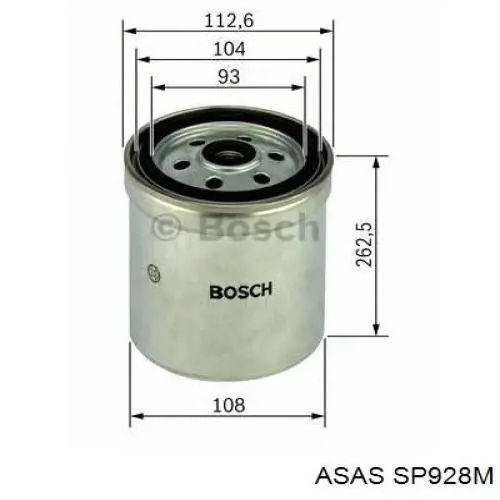 Фільтр тонкого очищення палива Renault (RVI) 7485116634 ціна, від 14.56 USD
