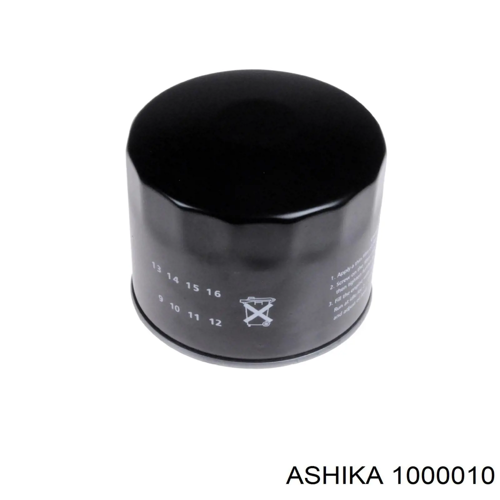 1000010 Ashika фільтр масляний