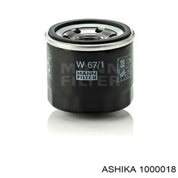 Масляний фільтр двигуна Ashika 1000018 ціна, від 4.06 USD