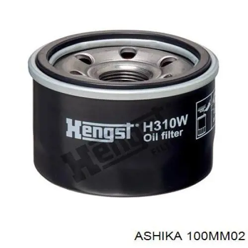 100MM02 Ashika фільтр масляний