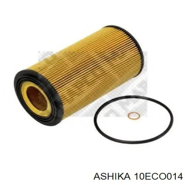 10ECO014 Ashika фільтр масляний