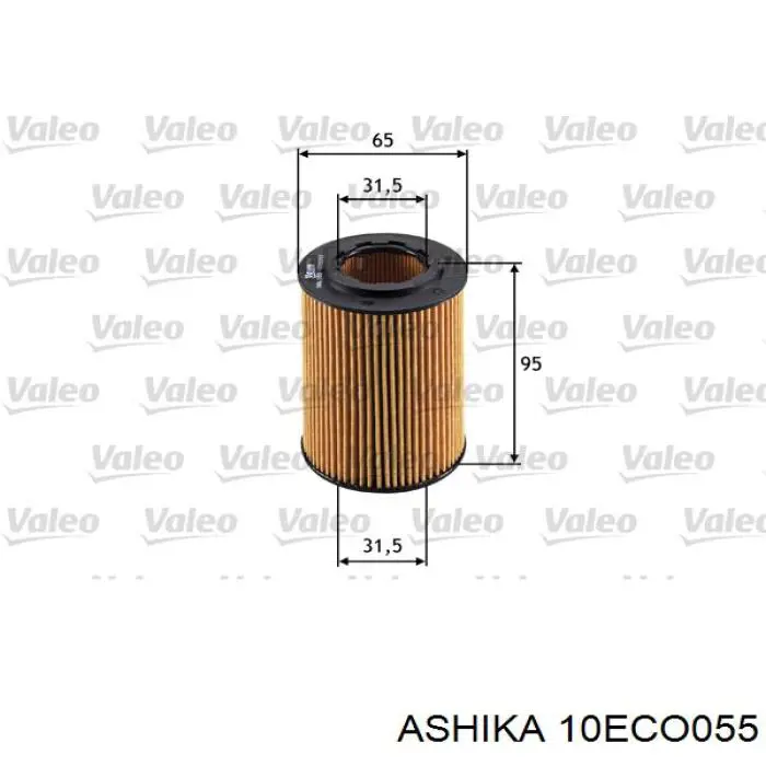 Масляний фільтр 10ECO055 Ashika